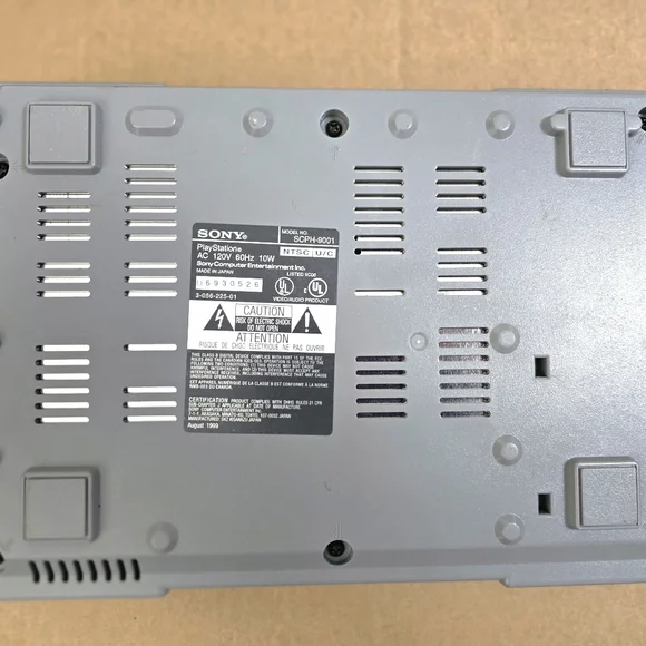 Sony Playstation SCPH - 9001 Console W/2 Hand Controls (6) Games "READ" EUC". - Picture 3 of 16